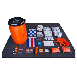 paquete de emergencia abierto fo